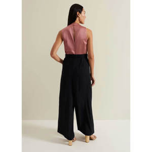 Phase Eight Sabina Satin Wide Leg Jumpsuit